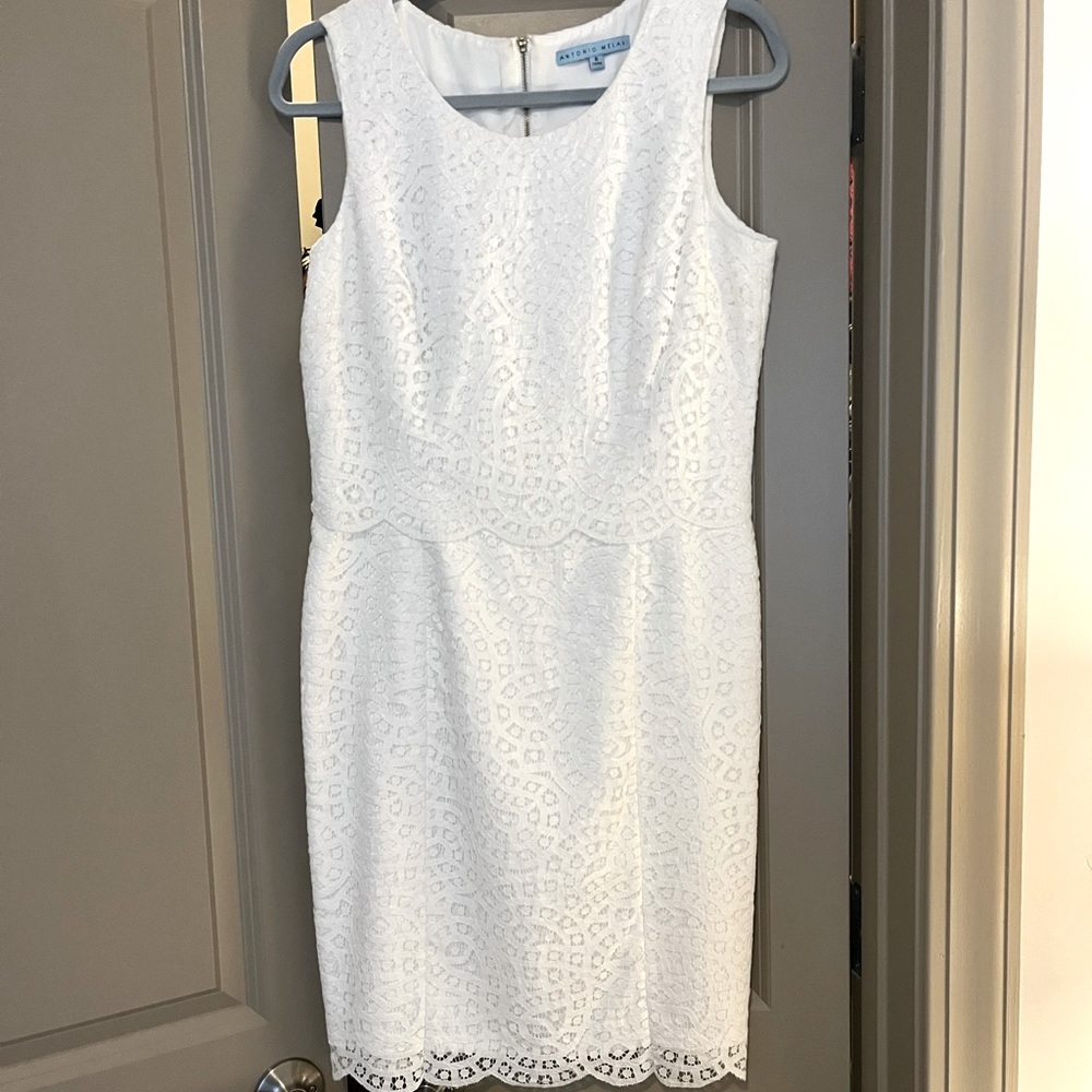 White Lace Antonio Melani Dress